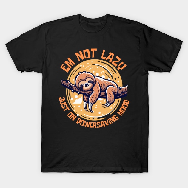 Sloth-lover T-Shirt by Jhontee